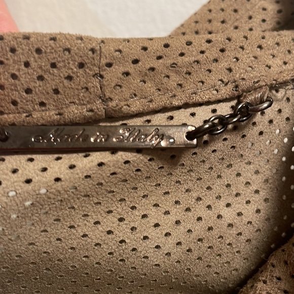 Rare la matta perforated shirt snake skin inseam - Picture 4 of 12